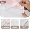 eachope no Hook Shower Curtain and Liner Set，Boho Style with