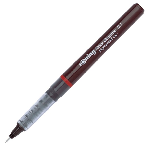 Rottling Ticky Graphic 0.1mm Black Ink 814730