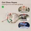 Potaroma Cat Toys 3PCS Chew Ropes with Catnip 19.5"