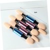 minkissy Professional Eyeshadow Brush Set 10pcs Dual Sided Makeup Brush
