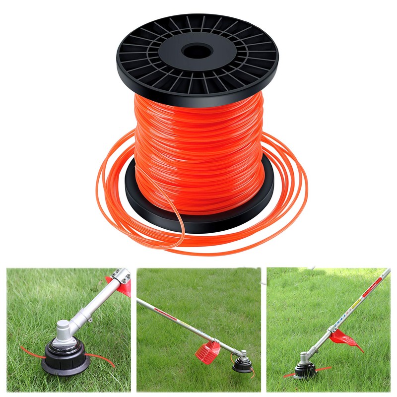 Bosuya Trimmer Line Trimmer Line Lawn Mowing Line 2.4 mm