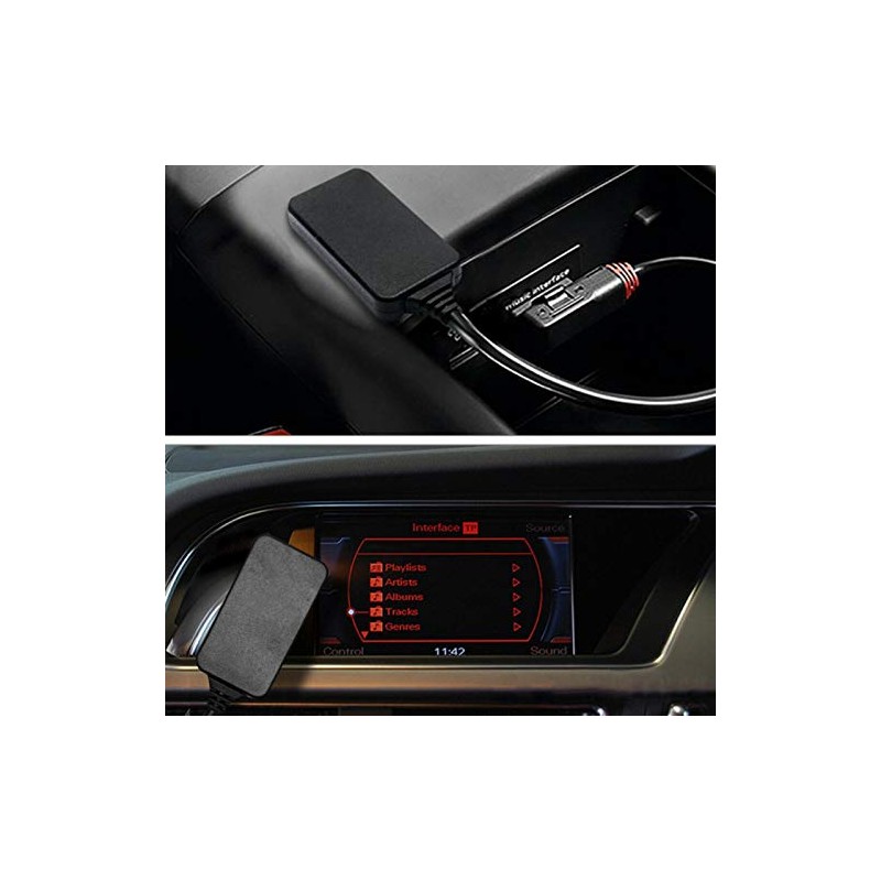 Akozon Audio Cable, Bluetooth 5.0 Aux Adapter Adapter Car AUX