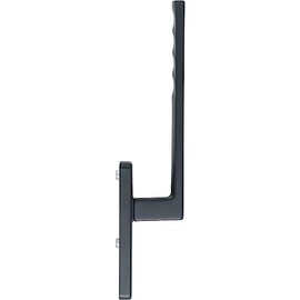 Hoppe Toulon UG Lifting Sliding Door Handle Interior Balcony Door Handle Length 253 mm Aluminium Matte Black