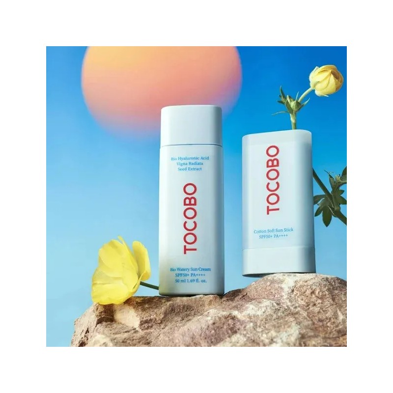 Tocobo Sun Care Dúo Pack Bloqueador Solar Crema Y Barra