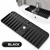 Silicone Faucet Mat for Sink Countertops – Grooved Splash Guard