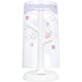 Hashy Top-in Gargle Cup & Stand, Sitting Miffy, Pink MF-8305