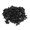 sourcingmap 100pcs 30mm Long Plastic Push Fasteners Rivets Clips 20mm