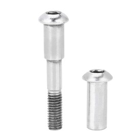 SolUptanisu Tornillo de tornillo fijo plegable, para MIJIA M365 scooter eléctrico de repuesto, bisagra, monopatín, tornillos montados piezas Pothook
