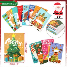 HOWAF Mini Christmas Notebooks kids Pocket Notebooks and Christmas Pencils with Rubber, Christmas Tattoos for Kids Christmas Eve Box Fillers Xmas Stocking Fillers Gifts Party Favours for Boys Girls