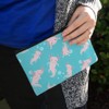 Cute Axolotl Mexican Walking Fish Makeup Cosmetic Bag Organizer Pouch