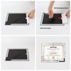 Hoikwo 8.5 by 11 Picture Frames, 10 Packs 8.5x11 Silver