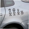 iplusmile 30pcs Reflective Car Stickers Funny Family Members Decals for