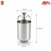 Anjali Medu Vada/Doughnut Donut Maker, Stainless Steel