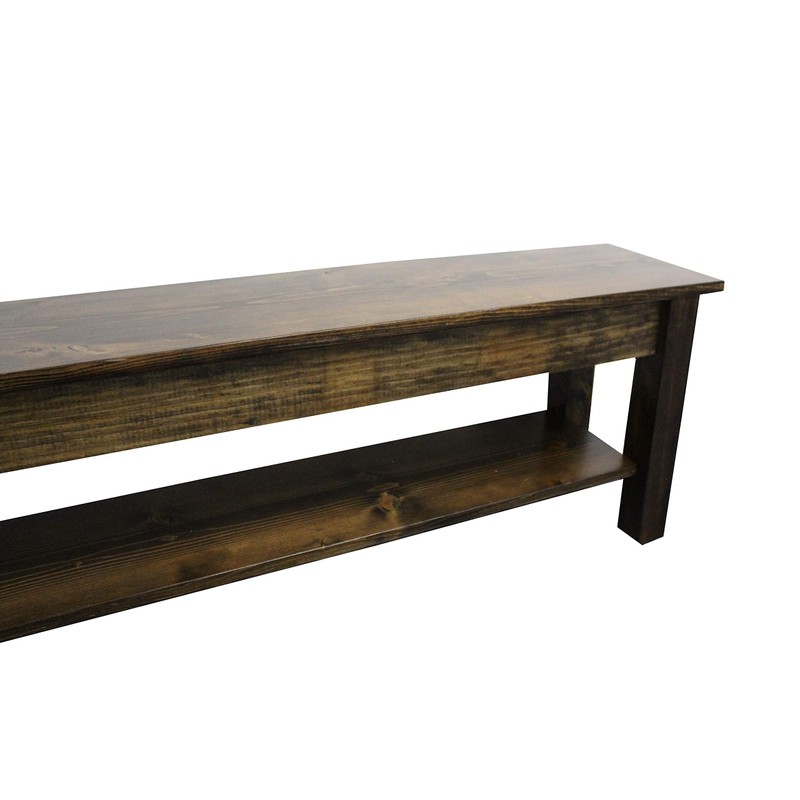 Ezekiel and Stearns Yukon Bench with Shelf (30)