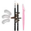 Eyebrow Pencil,Makeup Eye Liner, Long Lasting Waterproof and Smudgeproof Easy