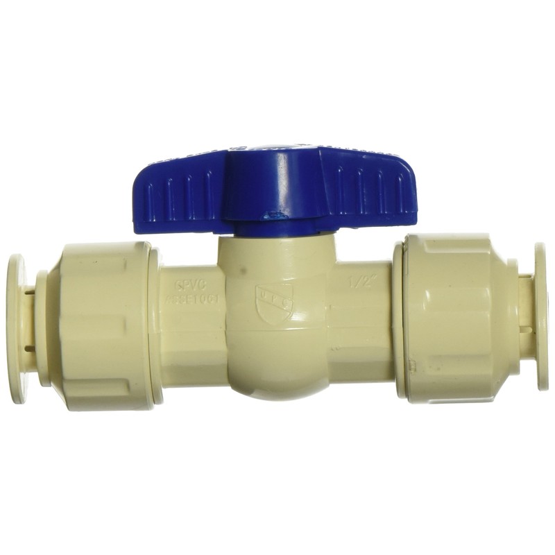 HOMEWERKS WORLDWIDE 126-8-12-12B 1/2" Push Fit CPVC Valve