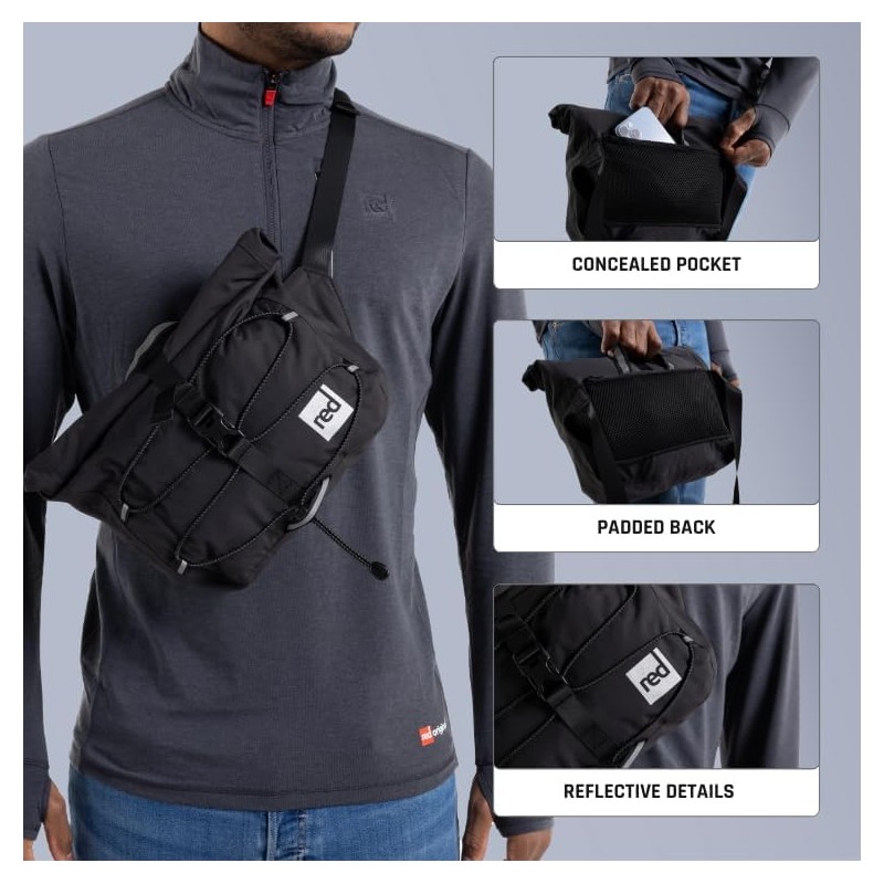 Red Original Lightweight Waterproof Cross Body Bag - All Weather,