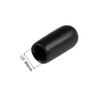 sourcing map 20pcs Rubber End Caps 5mm ID Vinyl Round