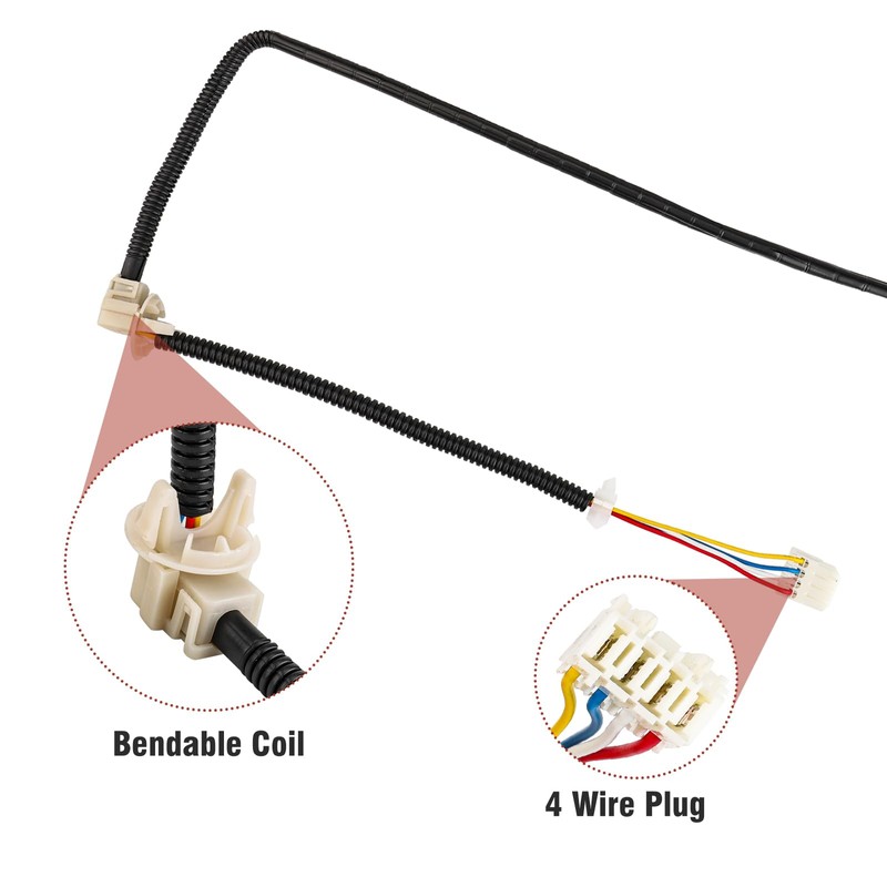 BENEGO W10404050 W10238287 Washer Lid Lock Latch Switch Assembly for