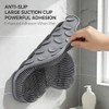 Shower Foot Scrubber Mat, Compact Lightweight Accessory for Travel and