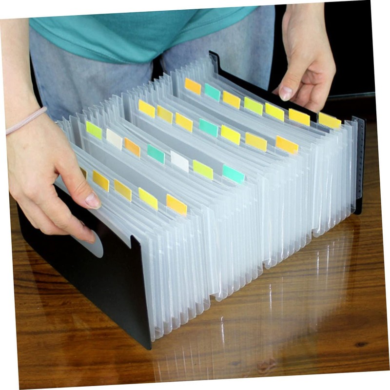 Operitacx Document Holder Bag Labels Multi-Functional File Folder Easy to