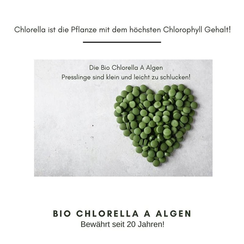 Organic Chlorella A Tablets 500 Tablets