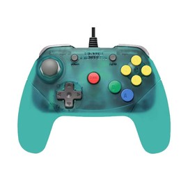 RetroFighters【Wired】Brawler64 Controller V2 Blue