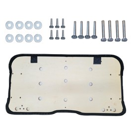 Black Golf Cart Seat Bottom Cushion Front Seat Bottom for EZGO RXV 2008-Up