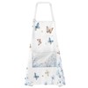 ECZOIL Waterproof Cooking Apron Adjustable with 2 Pockets for Kitchen
