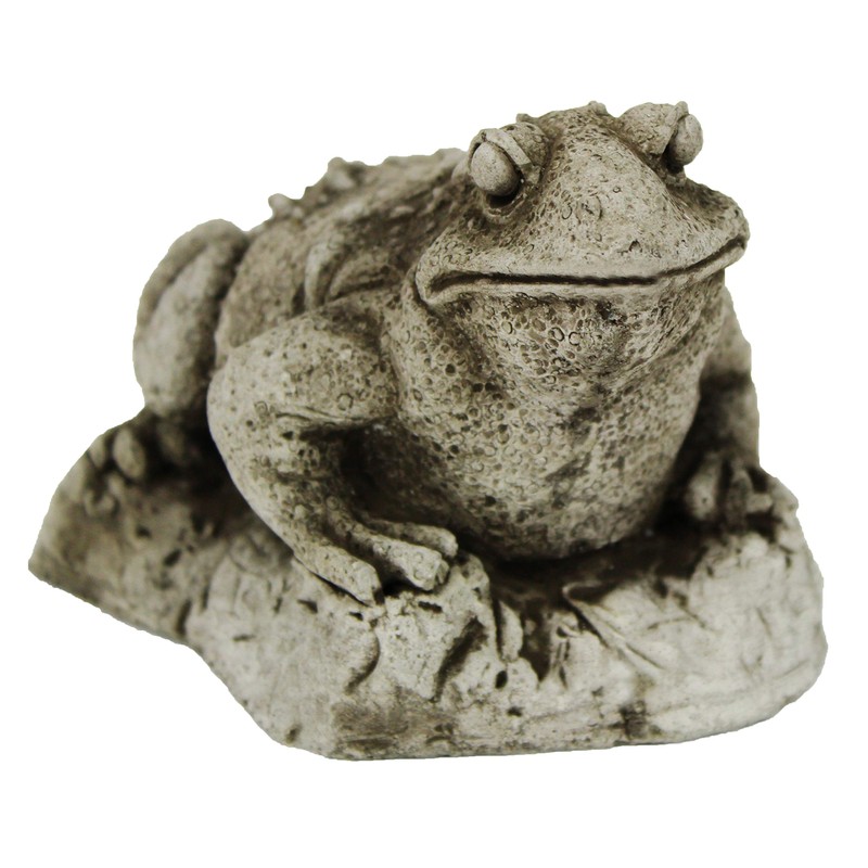 Toad Garden Statues Cement Frog Sculptures Cast Stone Frogs Figurines