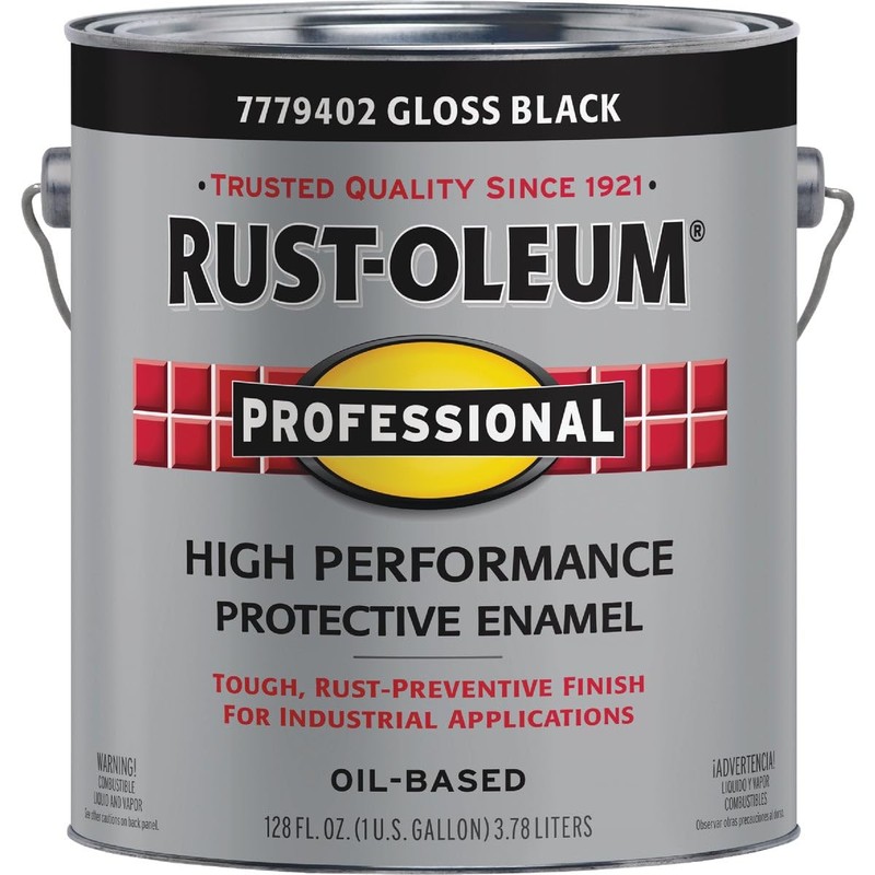 RustOleum #7779402 - Protective Enamel Paint, Gloss Black , 1