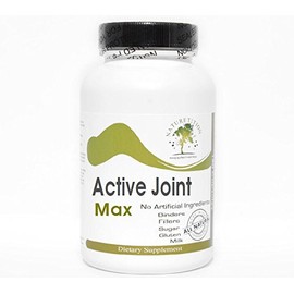 Active Joint Max ~ 180 Capsules - No Additives ~ Naturetition Supplements