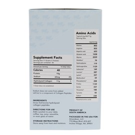 AMANDEAN Collagen Peptides Powder Packets | 30 Individual Stick Packs | Grass-Fed Hydrolyzed Collagen Protein | Unflavored, Easy to Mix | Travel Friendly | Promotes Healthy Gut, Skin, Hair, Nails.