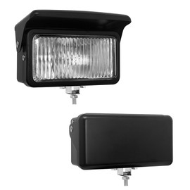KEENWITS Classic JDM Pop-up Fog Lights Assembly with Wiring Harness, 12V Halogen Auto-Flip Light, Hidden Lift-up Driving Lamp, Hideaway Work Light for Truck (Black)