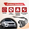 Dunviku Blower Motor Cooling Fan Resistor, Pigtail Connector Compatible with