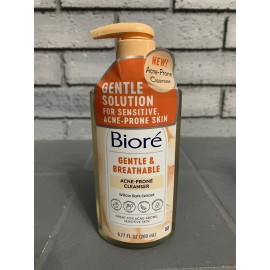 Bioré Biore Gentle & Breathable Acne-Prone Cleanser 6.77 Fl Oz. Sensitive Skin