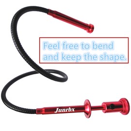 Stereotype four-claw magnetic gripping tool with LED light stainless steel spring can be fixed in different shapes without bounce 2 in 1 magnetic pickup (Directional four-jaw picker-03)