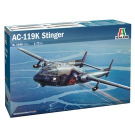 PLATZ ITALERI IT1/72 US TRANSPORT AC-119K STINGER GUNSHIP Plastic Model IT1468 (Airplane)