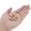 20Pcs 4 mm Hidden Brass Miniature Barrel Hinges, 4 x
