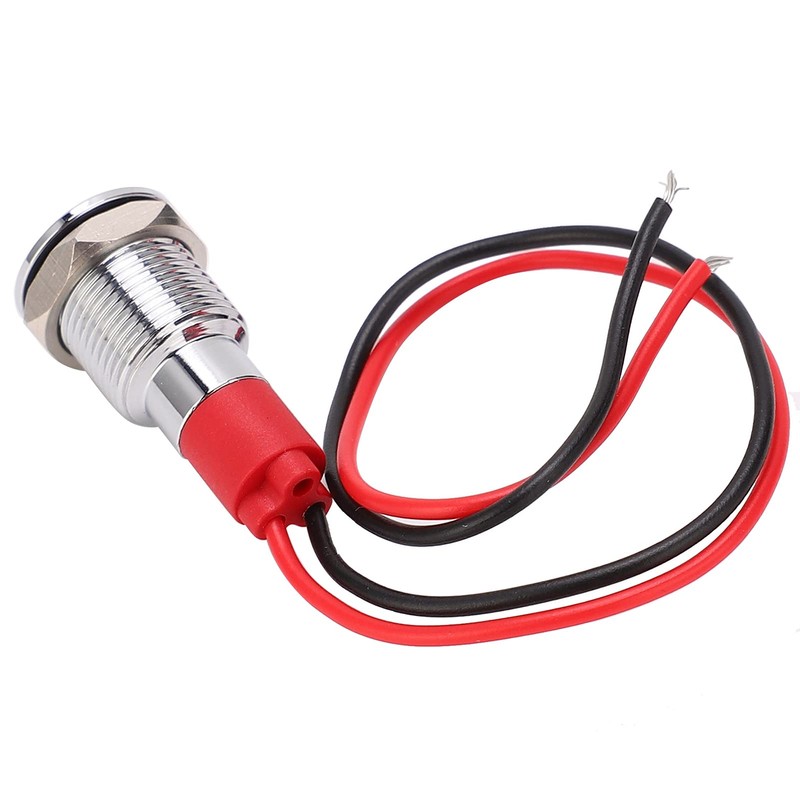 Voyant 220V LED Metal Indicator Light, Small Wired Industrial Control