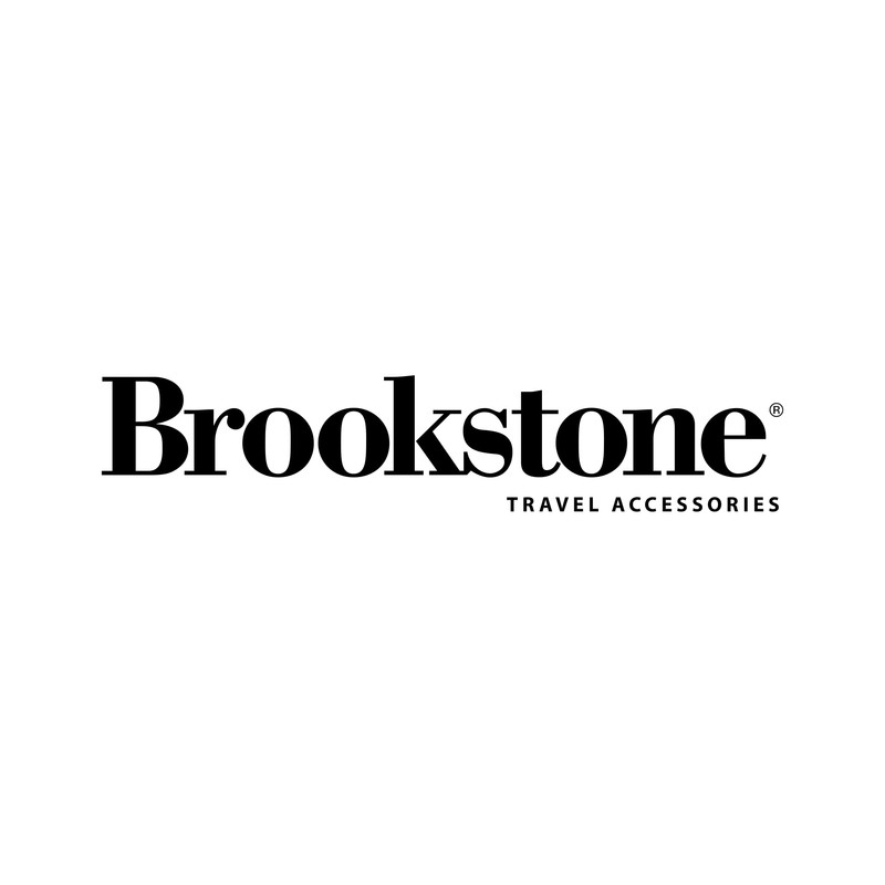 Brookstone Memory Foam Travel Neck Pillow for Vacations, Airplanes, Trains,