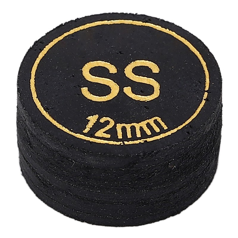 6pcs Pool Billiard Cue Tips 12mm Billiard Pool Cues Tips