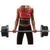 Vishusju Weightlifting Belt 6 Inch Back Lumbar Support for Men