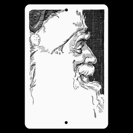 4yougifts Vintage Santa Claus: Classic Holiday Metal Sign