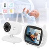3.5in TFT Baby Camera Digital Night Vision Temperature Sensor Viewing