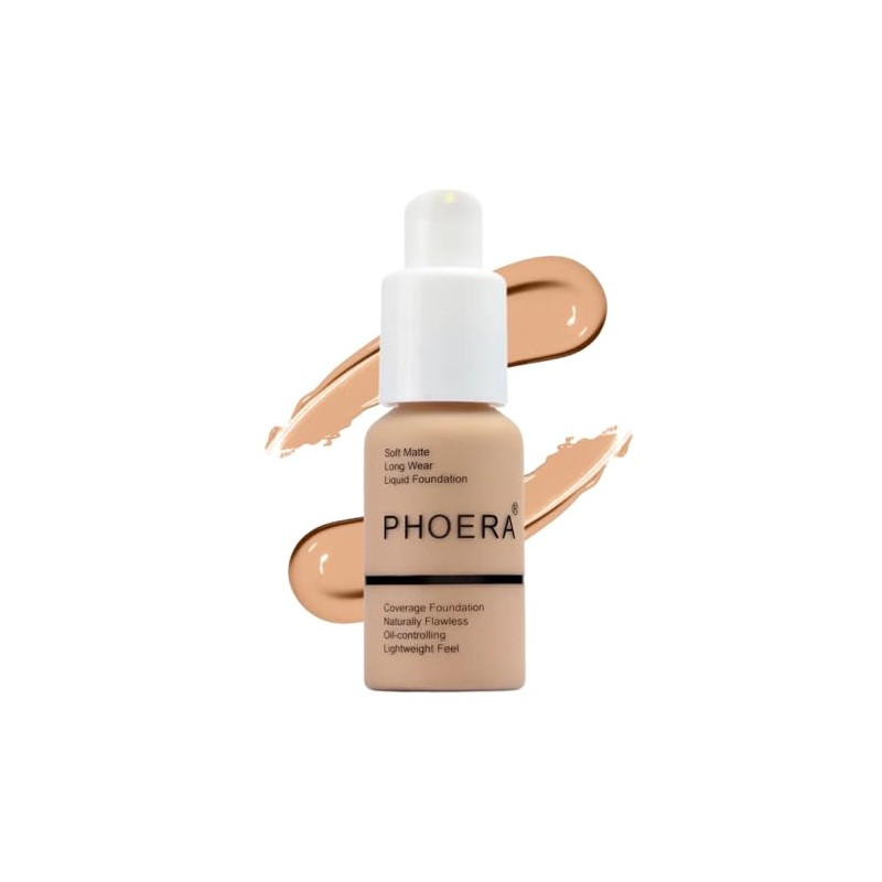 Foundation, Full Coverage Foundation, Soft Matte, Oil Control Foundation Makeup
