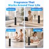 Waterless Essential Oil Diffuser with App, Cordless Rechargeable Cold Air