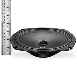 CT Sounds Tropo 6x9” 160 Watt Shallow-Mount Coaxial Car Speakers - Pair