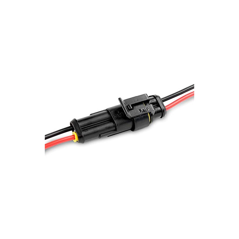 Nilight - 50020R, 2 Pines, 16AWG, Conector de Terminal, Serie