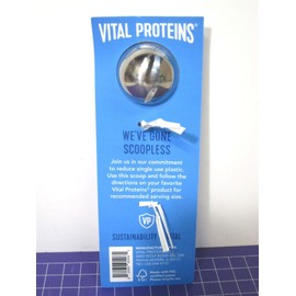 Vital Proteins -One TBSP Stainless Steel Scoop For Collagen Peptides NEW
